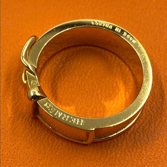 Hermès Belt & Buckle Cavalier Scarf & Scarf Ring - Picture 10 of 15